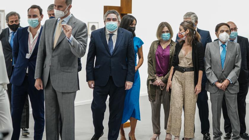 Marta Rivera en la inauguración de la 40ª edición de la Feria ARCO