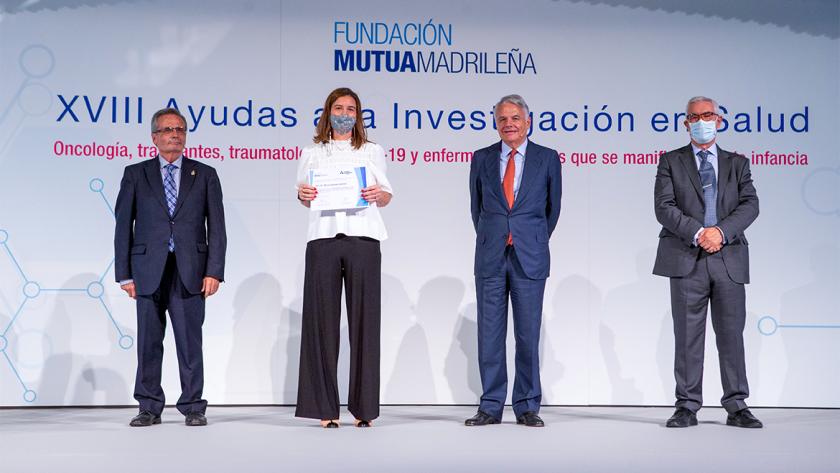 entrega premio al hospital gregorio marañón