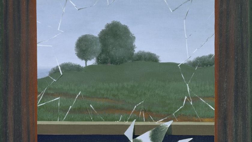 Magritte Cuadro de la exposición