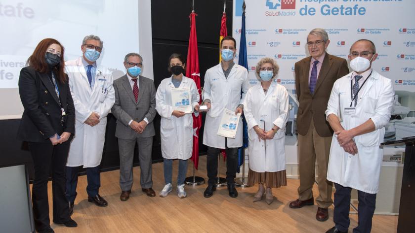 Otorgado al Servicio de Geriatría y al de ORL.