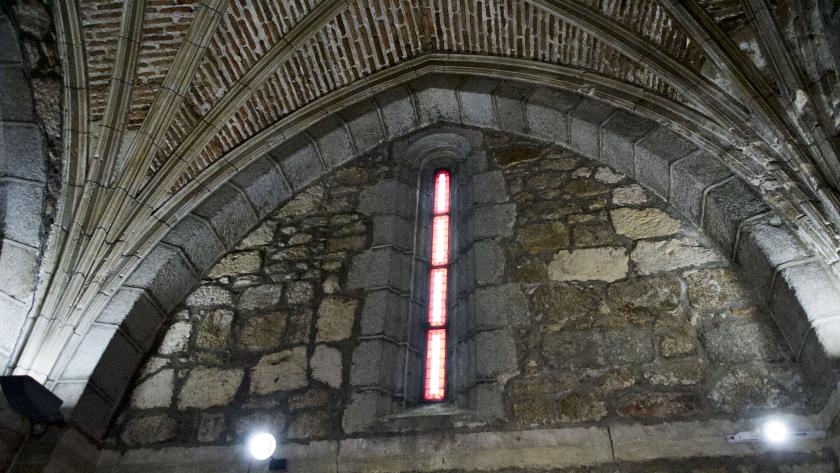 La iglesia parroquial de Nuestra Señora de las Nieves en Manzanares el Real
