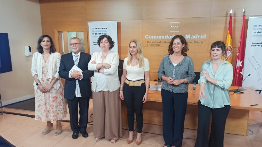 intervinientes, la Presidenta del CE y la Viceconsejera