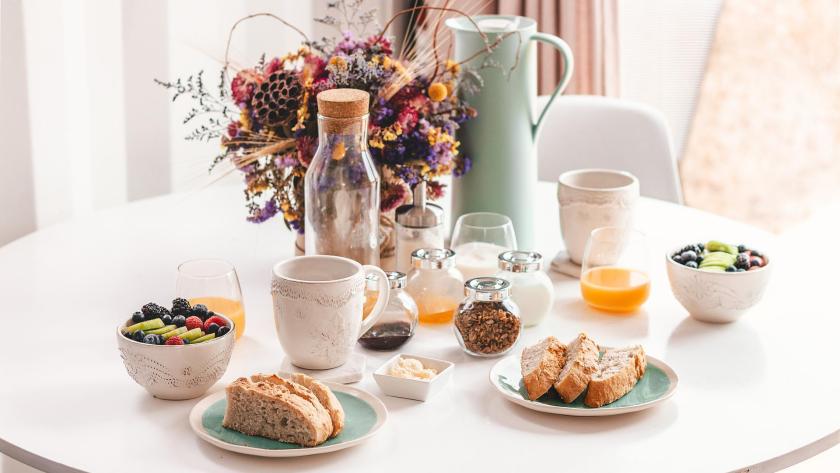 Desayuno en mesa
