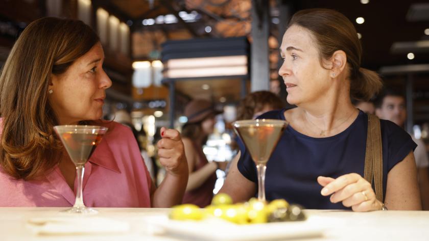 La Comunidad de Madrid destaca el valor de la gastronomía como experiencia turística Marta Rivera de la Cruz en el Mercado de San Miguel