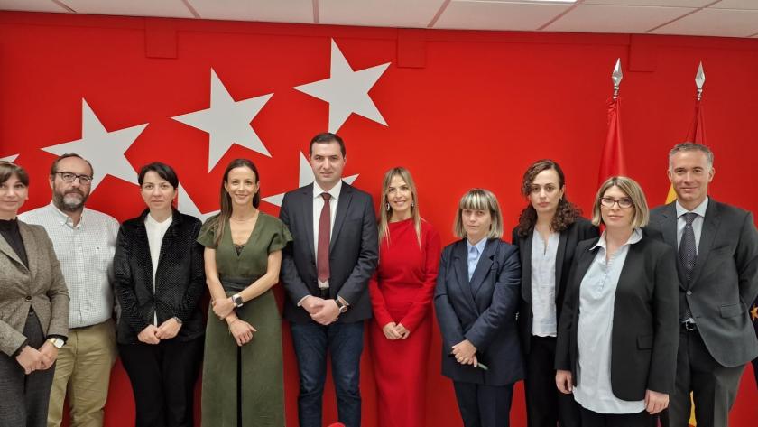 Reunión IRSST-Inspección trabajo Georgia