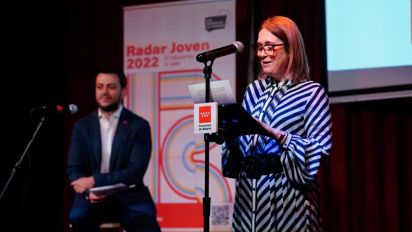 La Comunidad de Madrid estrena Radar Joven para apoyar con conciertos a la creación musical emergente Las consejeras de Cultura, Turismo y Deporte y Familia, Juventud y Política Social han asistido hoy a la presentación