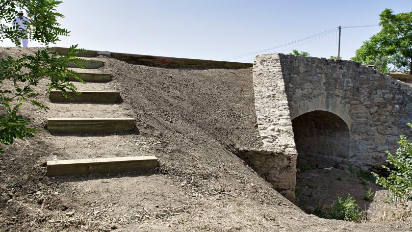 Restauración del puente-acueducto de San Román perteneciente al canal de Cabarrús