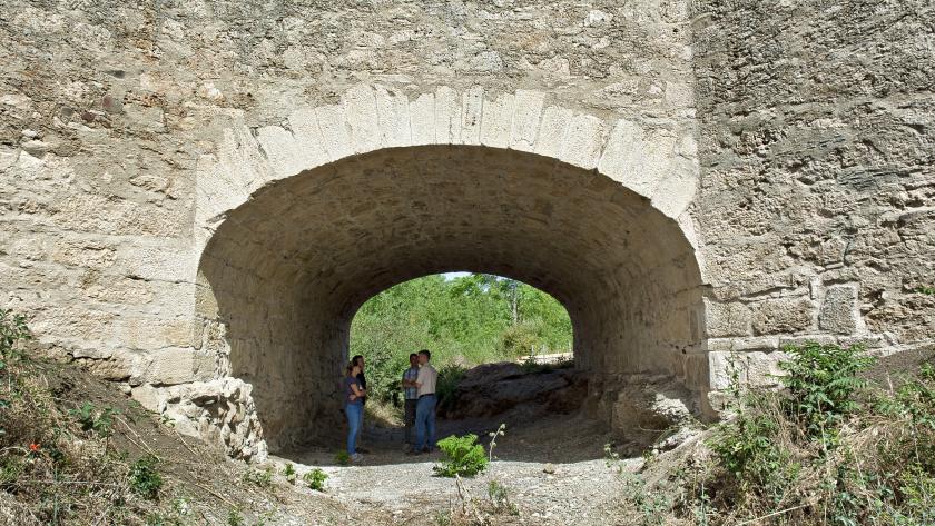 Restauración del puente-acueducto de San Román perteneciente al canal de Cabarrús