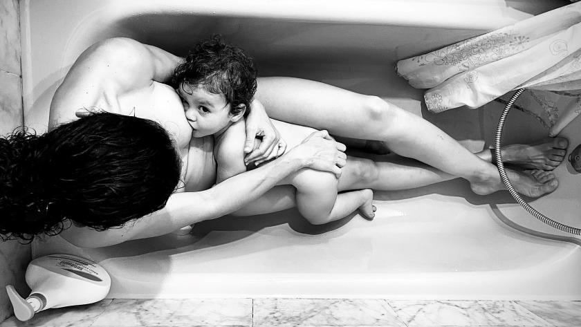 Fotografía de Ana Álvarez Ramírez, ganadora Fotografía ganadora Concurso Lactancia Materna