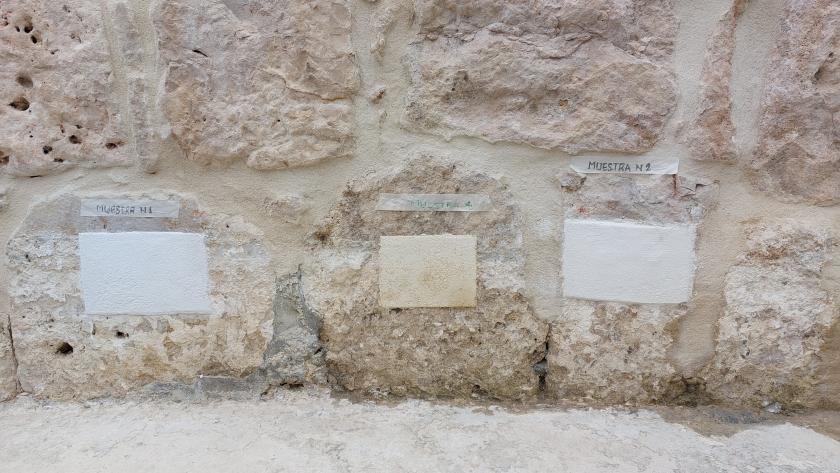Trabajos de restauración
