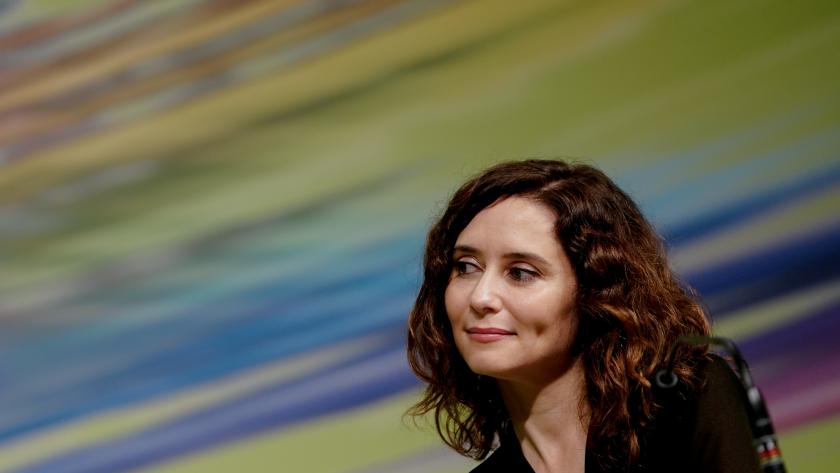 La presidenta durante el congreso