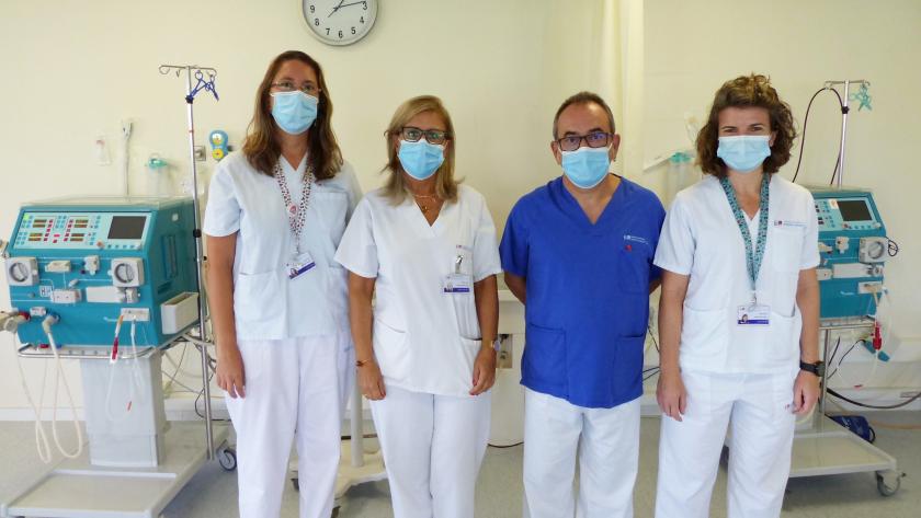La Unidad de Enfermedad Renal Crónica Avanzada del Hospital Universitario Infanta Leonor, acreditada con nivel Excelente Unidad de ERCA HUIL