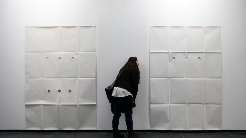 Imagen de la exposición de Jon Mikel Euba