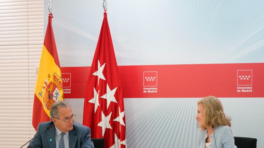 La Comunidad de Madrid forma en Salud Mental a los docentes de sus 26 colegios públicos de Educación Especial El vicepresidente durante el acto