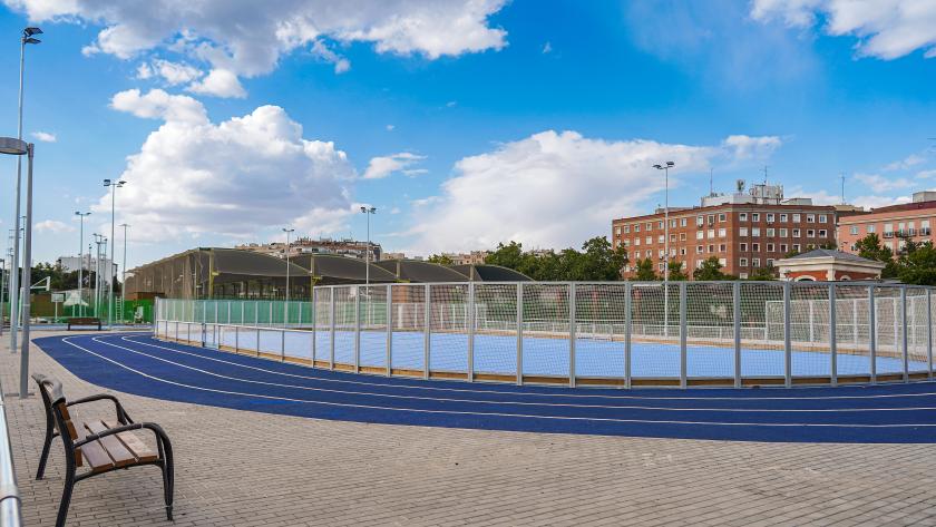 La Comunidad de Madrid reabre mañana el Parque de Santander con más de 1.000 nuevos árboles y zonas de entretenimiento Imagen de las instalaciones del Parque de Santander