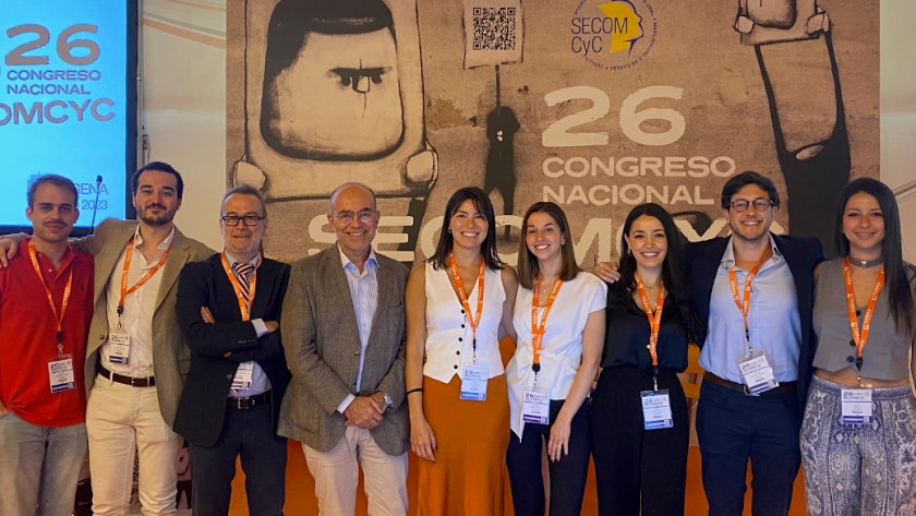 Imagen de parte de los asistentes al evento del Hospital Universitario Ramón y Cajal