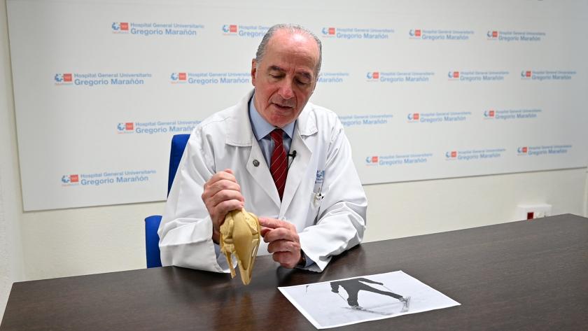 Médico señala la rodilla como la más afectada en el esquí