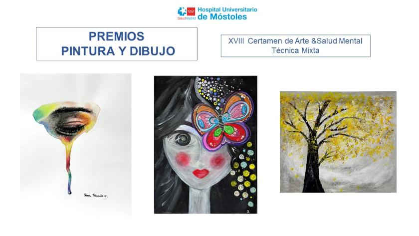 Obras premiadas en categoría Pintura Obras premiadas en pintura