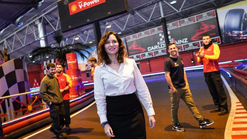 La presidenta durante el acto
