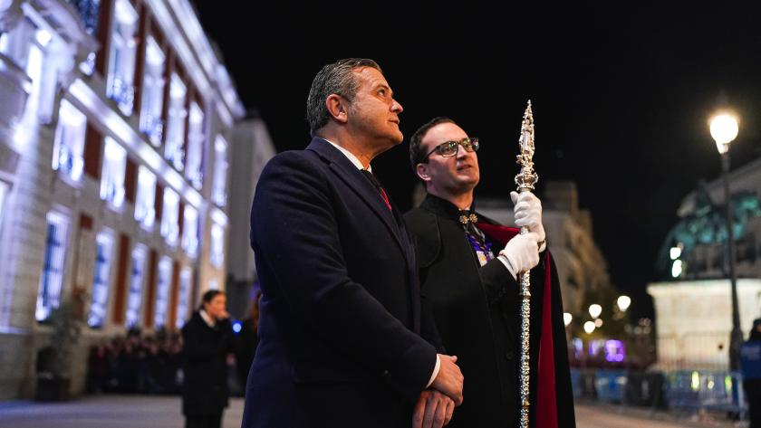 La Comunidad de Madrid, en la procesión de Nuestro Padre Jesús de Medinaceli y Nuestra Señora de los Dolores en su Mayor Soledad Jorge Rodrigo con las procesiones del Viernes Santo