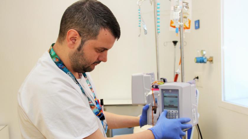 Los profesionales de enfermería constituyen una pieza clave en la unidad de terapias experimentales