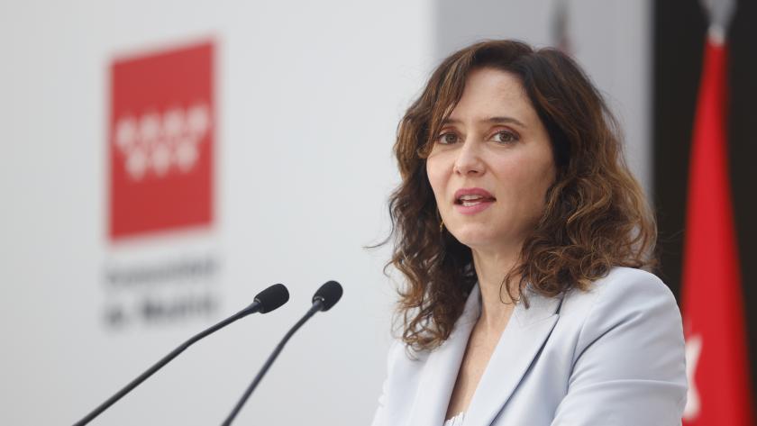 La presidenta durante el acto