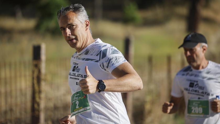 Carlos Novillo en el I Cross Arco Verde Valdelatas