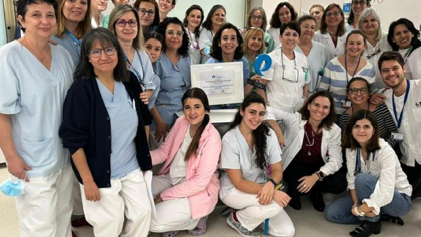 Equipo de profesionales del Hospital de Día Gregorio Marañón