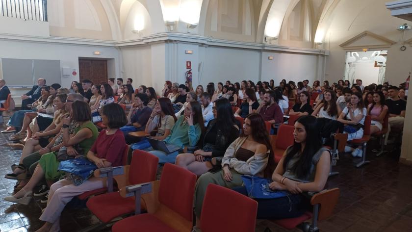 Asistentes a la primera jornada de Enfermería Comunitaria
