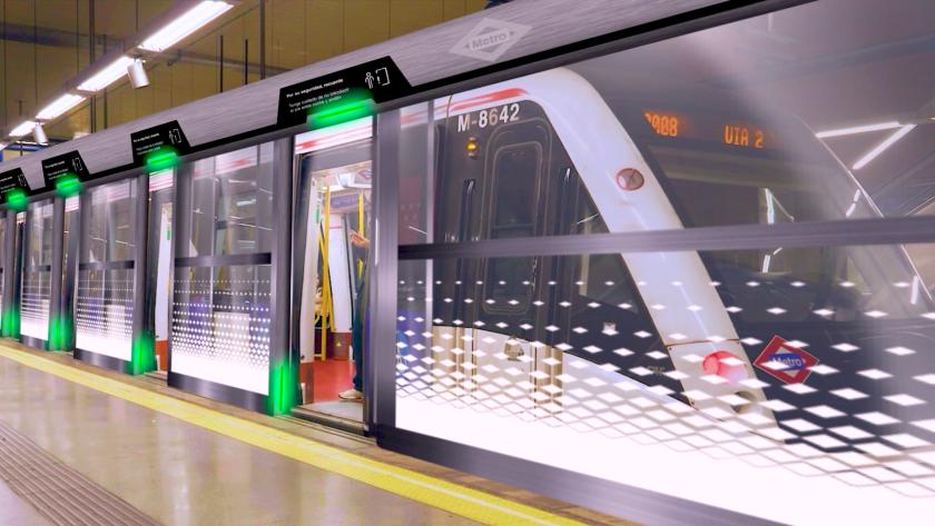 Proyecto de automatización de la circulación de trenes en Metro