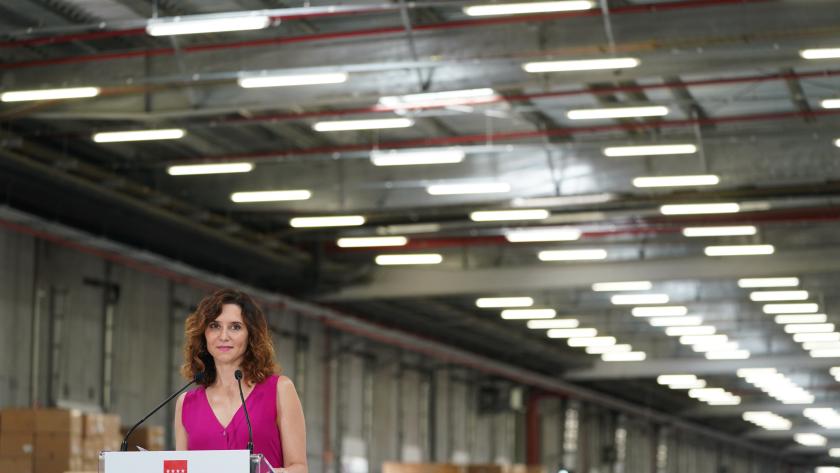 La presidenta Isabel Díaz Ayuso