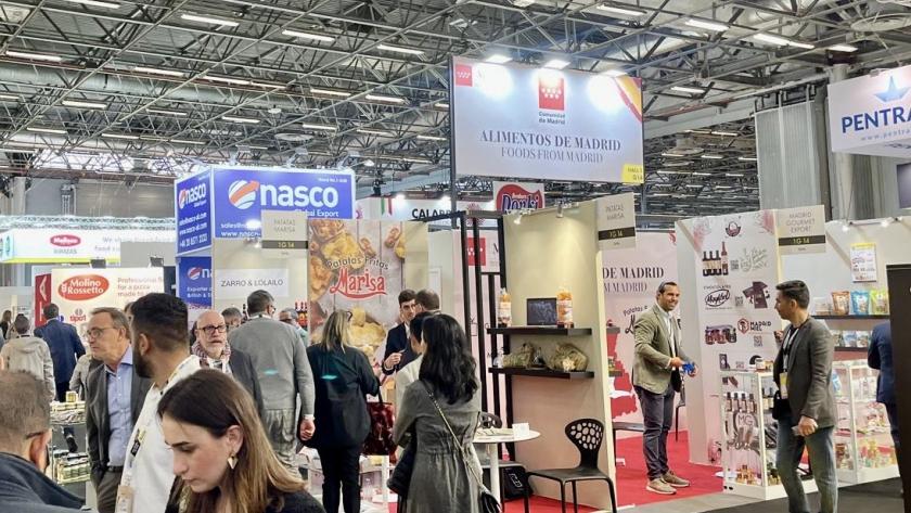La Comunidad de Madrid participa en el XXX Salón Internacional de la Alimentación, la feria mundial más prestigiosa de alta gastronomía Estand de Alimentos de Madrid en el Salón Internacional de la Alimentación en París
