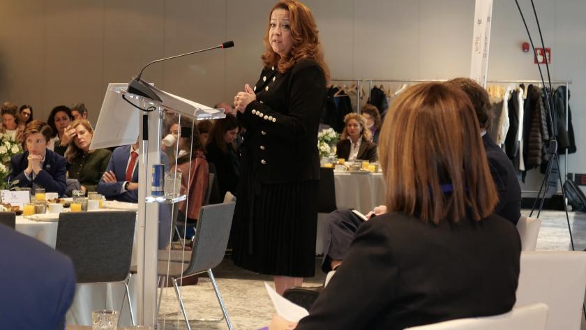 La consejera Fátima Matute en un desayuno informativo de Executive Forum España