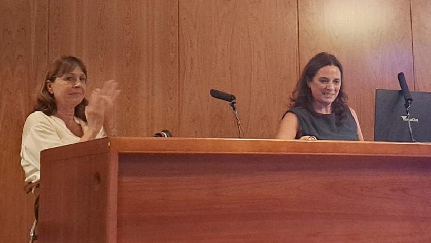 Gloria Heras y Marisol Holgado
