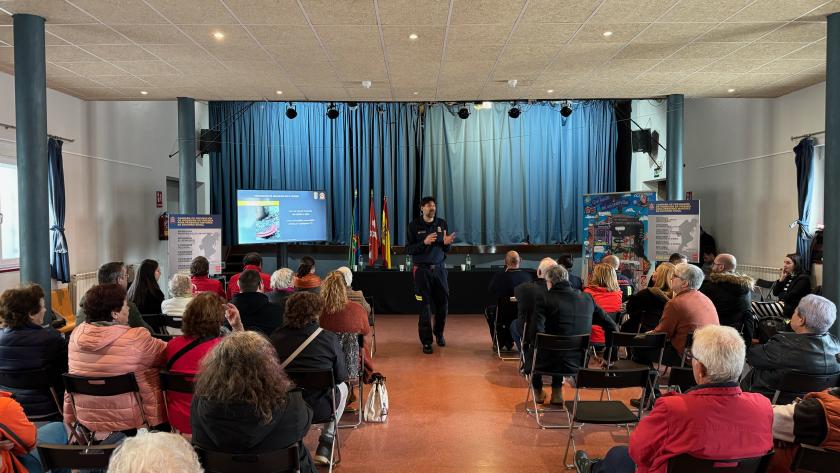 prevención de incendios en viviendas de mayores de la Sierra Norte