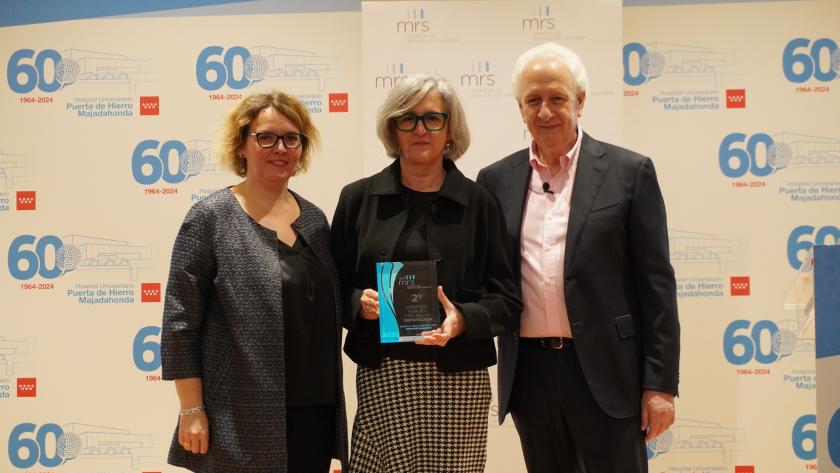 Sonia García de San José, gerente del Marañón, recibe el reconocimiento del MRS como segundo hospital de España como mejor reputación gerente del hospital gregorio marañón