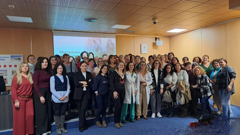 Charla con pacientes