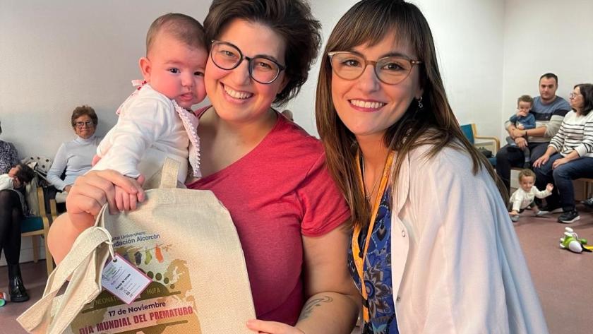 encuentro de padres, niños y profesionales con motivo del Día Mundial del Niño Prematuro