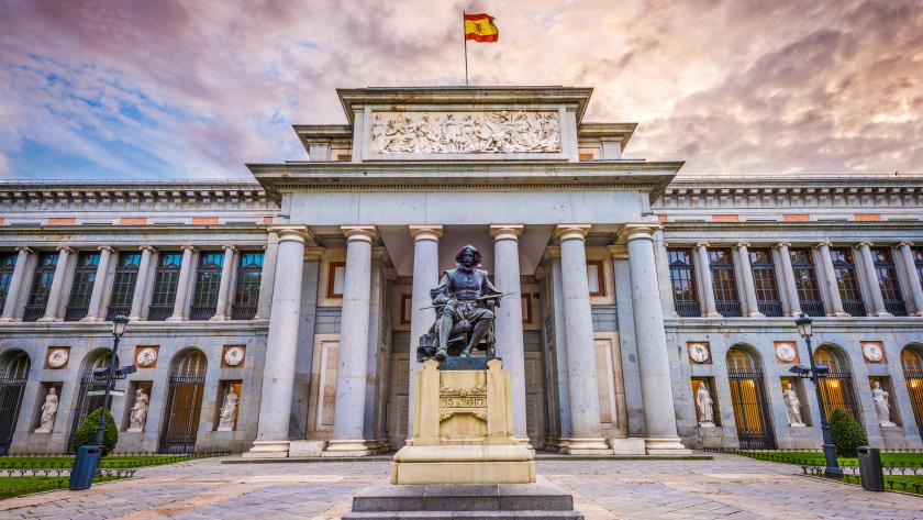 fachada del Museo del Prado