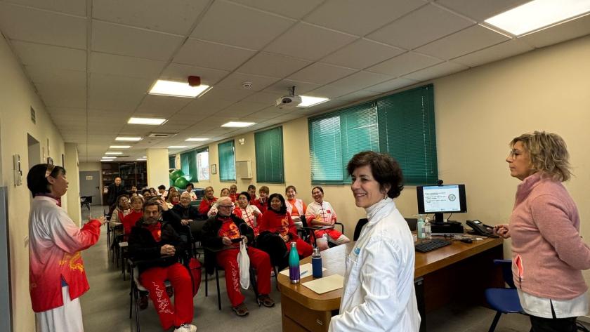 Charla en el Centro de Salud Almendrales