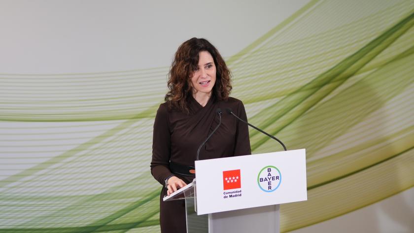 La presidenta Isabel Díaz Ayuso