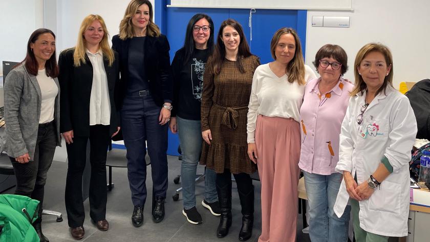 Participantes de la mesa redonda sobre autismo