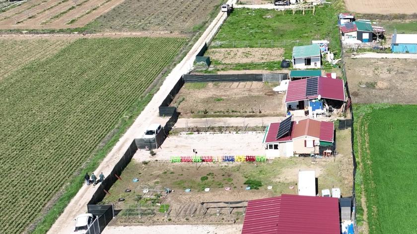 derribo de nueve viviendas ilegales en la Vega del Tajuña Imagen del derribo de nueve viviendas ilegales en la Vega del Tajuña