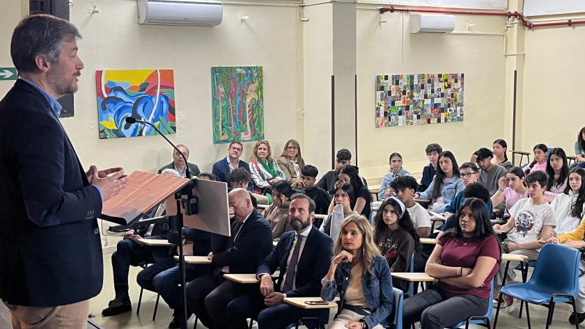 García Martín participa en la jornada del programa La Administración de Justicia contra las Drogas El consejero Miguel Ángel García Martín en la jornada del programa La Administración de Justicia contra las Drogas