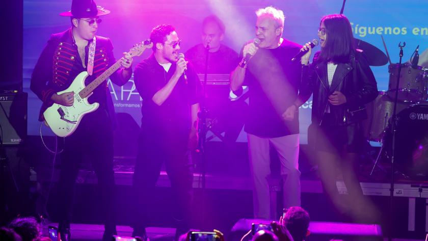 La Comunidad de Madrid, en el concierto del grupo Rock A LA PAR celebrado el Movistar Arena La consejera Dávila