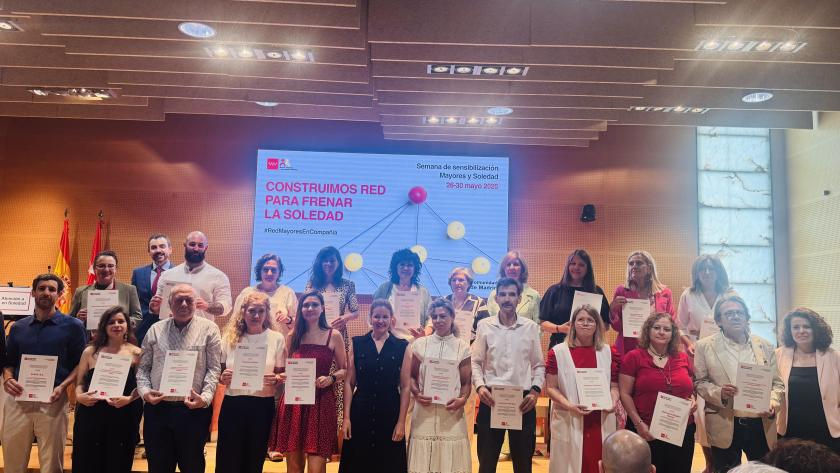 La consejera Ana Dávila durante la clausura de la I Semana de la Sensibilización
