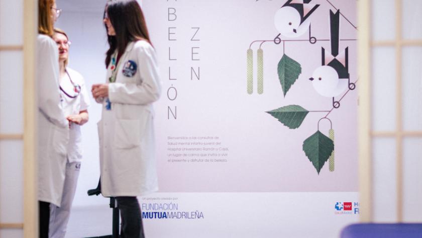 Imagen de profesionales en el nuevo espacio del Hospital Universitario Ramón y Cajal