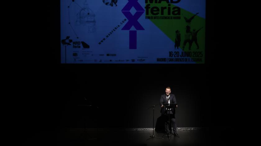 Mariano de Paco Serrano en la inauguración de MadFeria