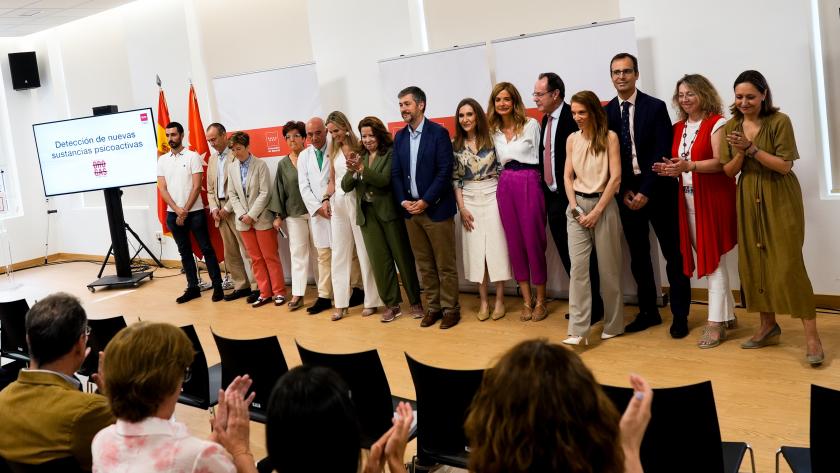 La Comunidad de Madrid presenta el proyecto de renovación del Parque de Comillas, incluido en las obras de ampliación de la Línea 11 de Metro El consejero Rodrigo