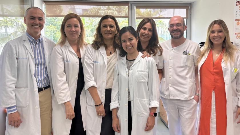 Unidad de Asma Grave del HUF Personal sanitario en grupo